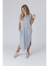 Load image into Gallery viewer, On The Go Round Hem Midi Dress
