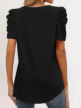 Load image into Gallery viewer, Rosie Puff Sleeve V-Neck Top
