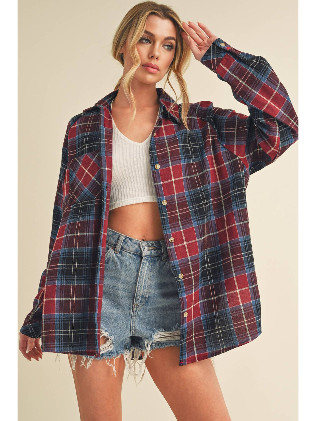 Katie Flannel Shirt